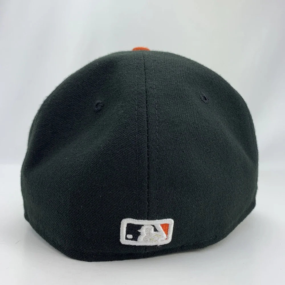 San Francisco Giants Black Orange Hat New Era 59FIFTY Fitted 7 1/4 Baseball Cap